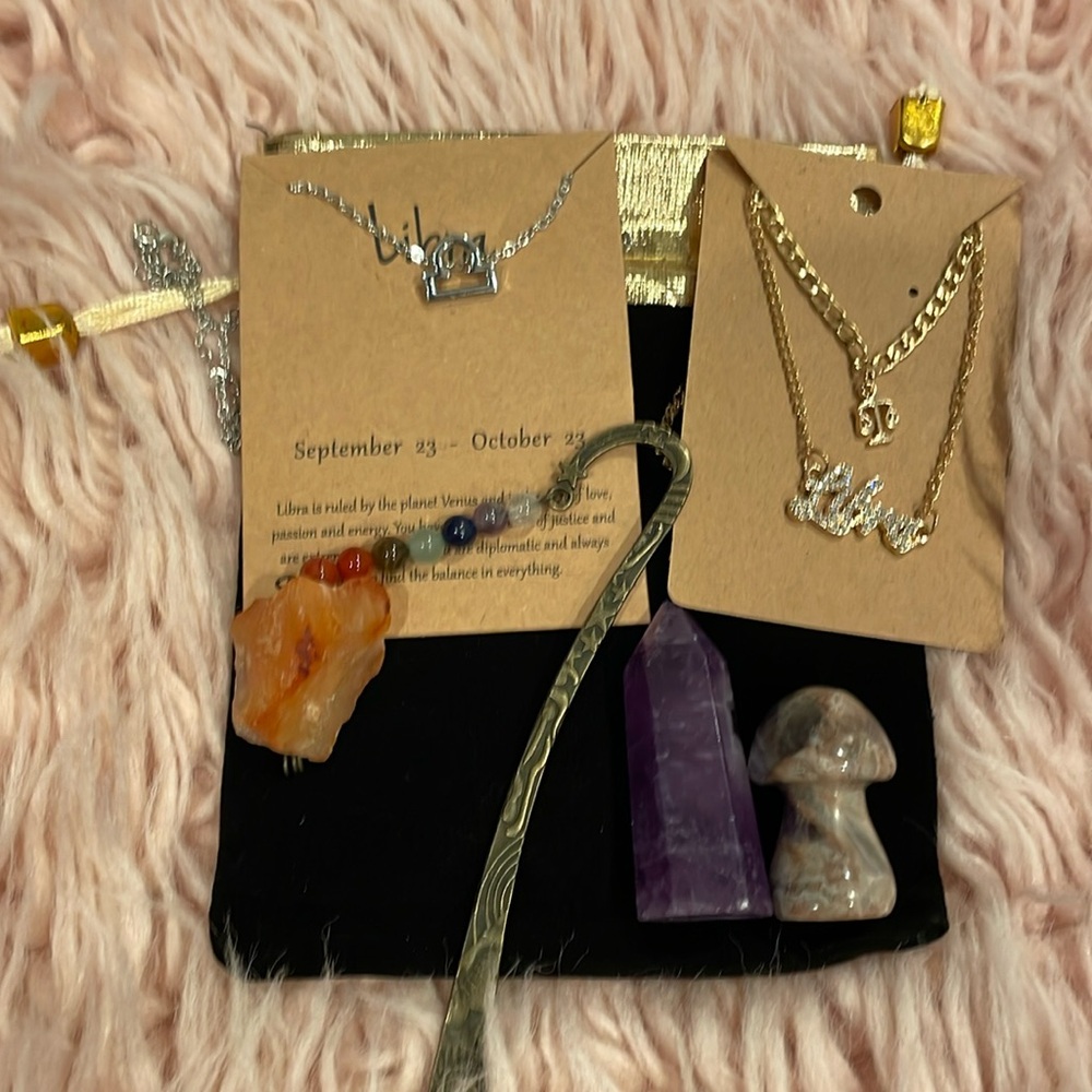 Libra horoscope gift set